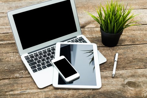 image of laptop, tablet, and mobile phone